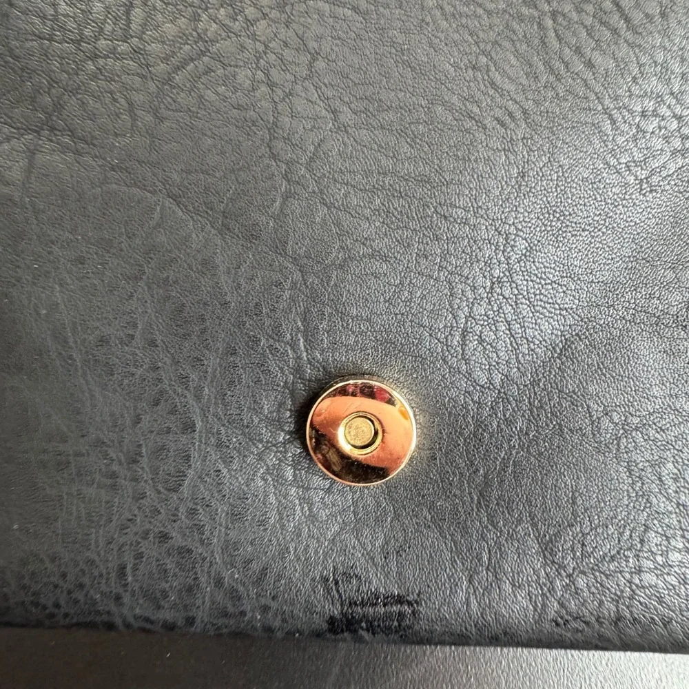 NWOT Urban Expressions Studded Vegan Leather‎ Clutch Evening Bag Party